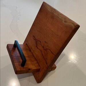Wooden Cookbook Stand Convertible Cutting Board